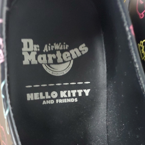 Dr. Martens x Hello Kitty Low Top Loafers 1461 HK+F Women's Size 10 - Picture 2 of 13